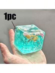 MINKOJA 1/2/4pcs Ocean Shell Conch Kneading Square Ball Summer Stress Relief Ocean Kneading Ball Anxiety Relief Toys For Students & Office Workers, Perfect Gift For  Graduations PVC Toys,Fidget Toys For Anxiety& Relaxation Perfect Desk Accessory For Adults - Multicolor - View 12