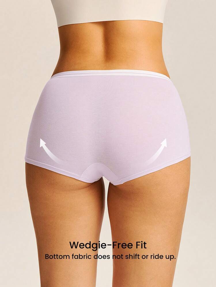 3-Pack High-Waist Boyshorts