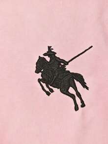Qadelle 女款 2 合 1 露肩刺繡襯衫，適合夏季度假 - 粉色 - 查看 4