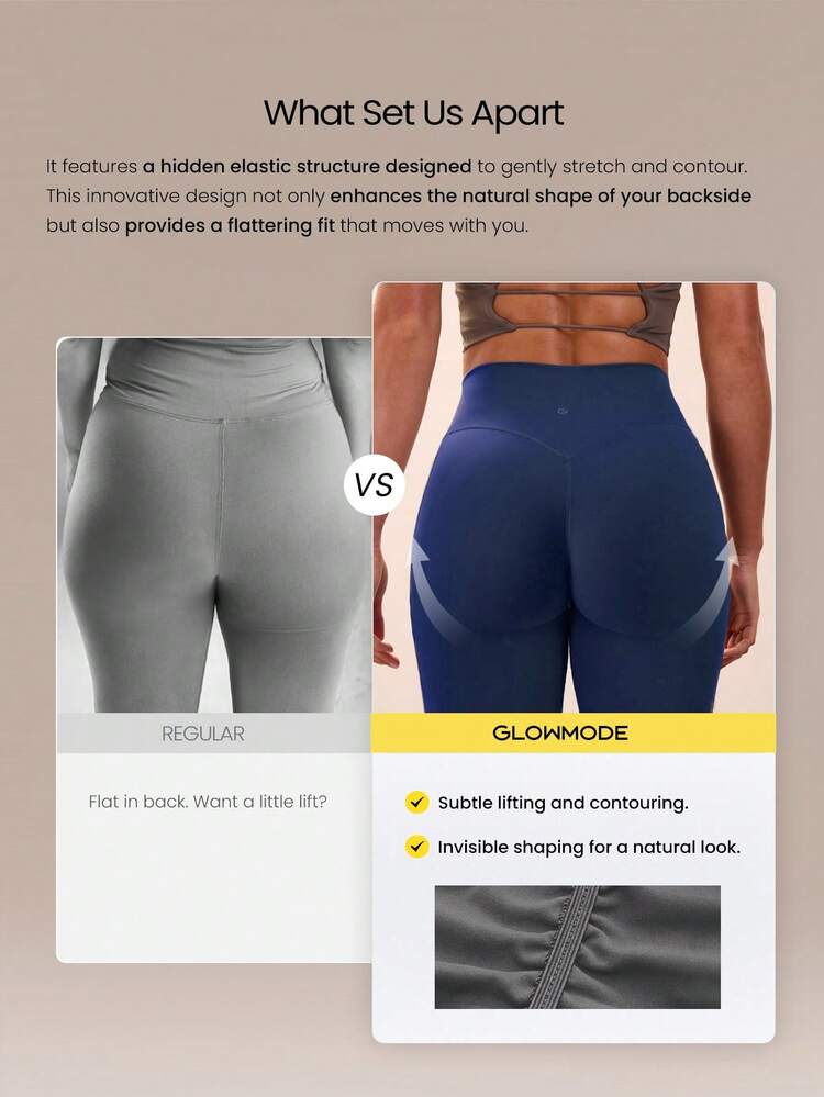 28" Powersculpt™ StudioShape Peakbum Leggings With Mesh Paneling Drawstring Anti-Roll Down Waist High Impact Training Workout Gym Fitness Wear
