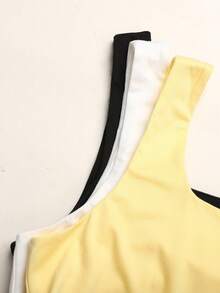 Tween Girl Tank Tops 3pcs, Buy 1 Get 2 Free, Surprise Box [Random 7 Sets, Send 3 Set] - Multicolor - View 2