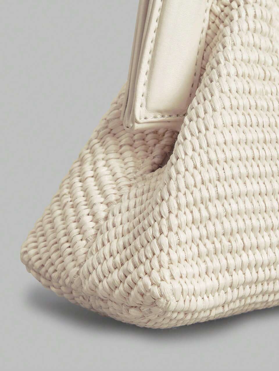 Women's Fashion Woven Clutch Bag, Versatile Fresh Beige Handbag, Suitable For Daily, Commuting, Shopping, Dating, Summer Vacation, Travel, Beach, Seaside, Bohemian