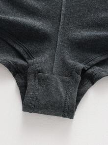 Ocili 女款舒適休閒低腰內褲 (3入組) - 灰色 - 查看 5