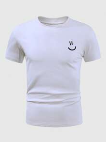 Manfinity Homme Men Cartoon Graphic Tee - White - View 7