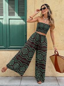 Women Two-Piece Outfits - 黑色 - 查看 5