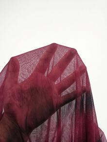 Slaydiva Plus Size Tie-Dye Print Bikini Set - Hot Pink - View 9