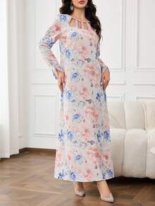 Yasmyna Women's Turkish Long Shirt & Arabic Traditional Long Shirt - Multicolor - View 7