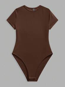 SHEIN BASICS 2件組極簡風女款連身衣，春夏季百搭夏裝 - 彩色 - 查看 8