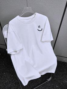 Manfinity Homme Men Cartoon Graphic Tee - White - View 1