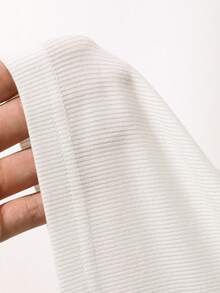 Top de tirantes ajustado de unicolor para vacaciones de verano - Beis - Ver 3
