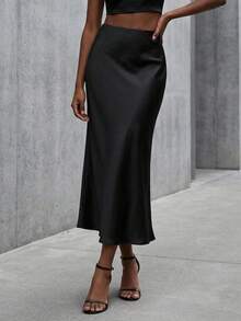Women Skirts - Black - View 1