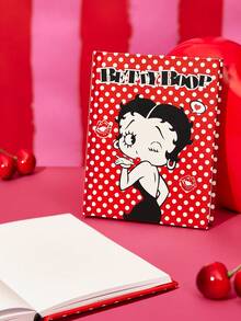 Betty Boop x SHEIN This Cute Cartoon-Shaped Portable Notebook Is Suitable For Studying, Writing, Painting, And Is Suitable For Students And Women. - multicolor - View 2