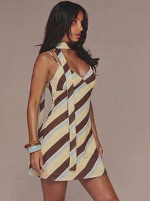 MUSERA Women Mini Dresses Summer - Multicolor - View 4