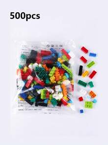 MINKOJA Bulk Small Loose Building Blocks 300-1500PCS, DIY Compatible Bricks, Educational Birthday Gift - Multicolor - View 12