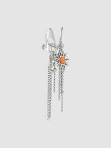 MortiRose Silver Chain Tassel Sun Open Ring Fashion Personalized Jewelry - Silver - View 6