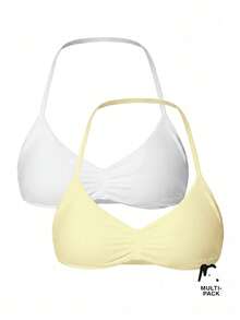 Musera Sport 女士運動內衣 - Butter Yellow - 查看 1