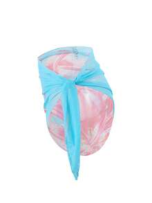 Swim Oasis Springbreak 2件組 定位印花網眼海灘度假罩衫洋裝 - 彩色 - 查看 5