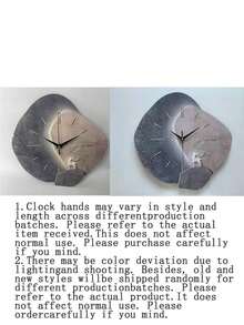 1PC Modern Elegant Decoration Wall Clock, Super Silent Quartz Movement, No Ticking, Suitable For Decorating Clocks In Living Rooms,Bedroom Room, Offices, Restaurant, And Cafes, Perfect Decorative Gift For Friends And Family Home Decor Room Decor - Multicolor - View 12