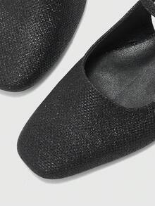 CUCCOO BIZCHIC Zapatos de tacón alto para mujer, tacones de graduación, tacones de baile de graduación para verano y primavera, zapatos de primavera, vacaciones de primavera, Pascua, Navidad, zapatos de primavera - Saludo Negro - Ver 6
