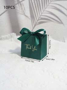 10 PCS Small Premium Paper Elegant Design Assorted Colors Mini Gift Boxes For Weddings Parties Events Special Occasions High Quality Party Favors Gift Wrapping - thank-you box - View 17
