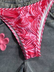 Swim Mod 2026 Spring/Summer Women's 2-Piece Bikini Set, INS Style Pure & Innocent Fresh Solid Color Shell Design, Slimming Beach Vacation Swimsuit - Multicolor - View 7