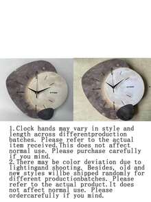 1PC Modern Elegant Decoration Wall Clock, Super Silent Quartz Movement, No Ticking, Suitable For Decorating Clocks In Living Rooms,Bedroom Room, Offices, Restaurant, And Cafes, Perfect Decorative Gift For Friends And Family Home Decor Room Decor - Multicolor - View 11
