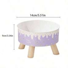 1pc/2pcs Stainless Steel Elevated Pet Bowls With Sturdy Stand, Anti-Slip & Anti-Spill, Large Capacity For Cat And Dog Food And Water - multicolor - View 29