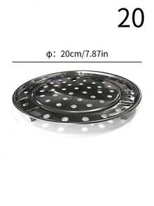 Zazumi Universal Stainless Steel Steamer With Detachable Legs, Cooking Steaming Pan And Pot Accessory, Multi-Functional Steaming Rack For , Grinding And Scratch-Proof Round Cooling Rack, Steamer Rack For Kitchen Thick Cookware Tool Seafood Boil - Silver - View 16