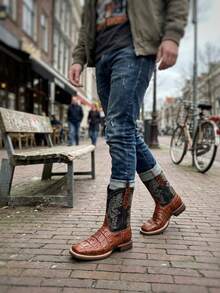 Men's Leather Boots - NegroCafe - View 2