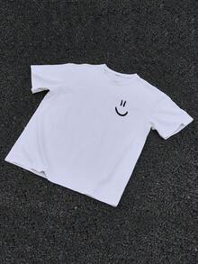 Manfinity Homme Men Cartoon Graphic Tee - White - View 4