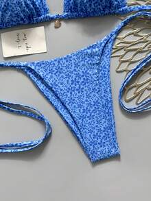 Swim Mod Đồ bơi bikini 2 mảnh thời trang hot girl mùa Xuân/Hè 2026, thiết kế ấn tượng, gợi cảm và tôn dáng, kèm mặt dây chuyền vỏ sò, đồ bơi đi biển nghỉ dưỡng - Nhiều màu - Xem 5