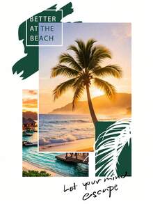 Genlund 男士度假風合身白色針織上衣與綠色編織短褲套裝，適合夏威夷或島嶼度假，休閒時尚，假日風 - 彩色 - 查看 4