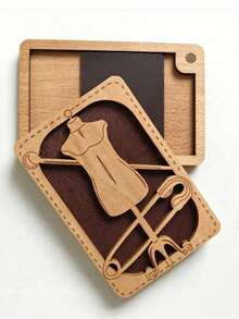 1 pièce Boîte à aiguilles magnétique en bois en forme de machine à coudre, organisateur de rangement durable, décoration rustique, fermeture magnétique, étui porte-aiguilles pour fournitures de couture, salle d'artisanat, voyage, cadeau pour les amateurs de couture, fête des mères, anniversaire, décoration d'intérieur, essentiels de couture, incontournables - A - Voir 10