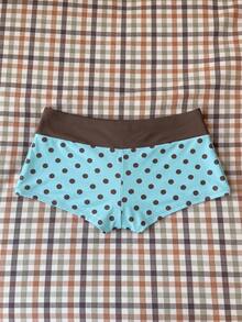 Elavelle Women's Spring/Summer Random Print High Waist Bow Bikini Bottoms - Multicolor - View 4