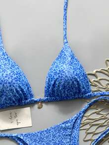 Swim Mod Đồ bơi bikini 2 mảnh thời trang hot girl mùa Xuân/Hè 2026, thiết kế ấn tượng, gợi cảm và tôn dáng, kèm mặt dây chuyền vỏ sò, đồ bơi đi biển nghỉ dưỡng - Nhiều màu - Xem 3