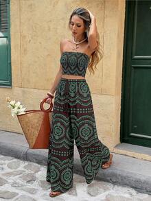 Women Two-Piece Outfits - 黑色 - 查看 6