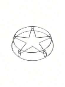 Cirelle 1 Piece Star Shaped Stainless Steel Steamer Rack, Multi-Purpose Round Steaming Trivet With 3 Stable Elevated Legs, Heat Resistant Pot Stand Cooling Rack For Pressure Cooker Stock Pot , Essential Kitchen Cooking Baking Accessory For Home Restaurant, Practical Housewarming Birthday Holiday Gift For Home Cooks Chefs Women Men Family - View 11
