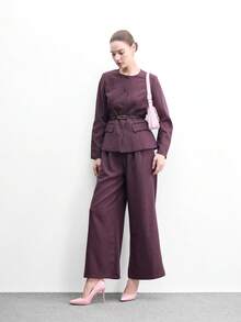 CUCCOO BIZCHIC 女款尖頭細跟中跟高跟鞋，優雅百搭休閒舒適套腳正裝鞋，適合上班、約會、派對、正式場合，春季鞋款 - 粉色. - 查看 6