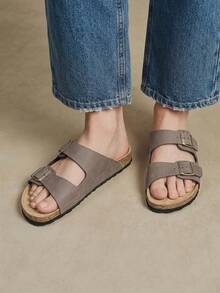 Solecia Boken-sandaler för herrar - Brun - Visa 6