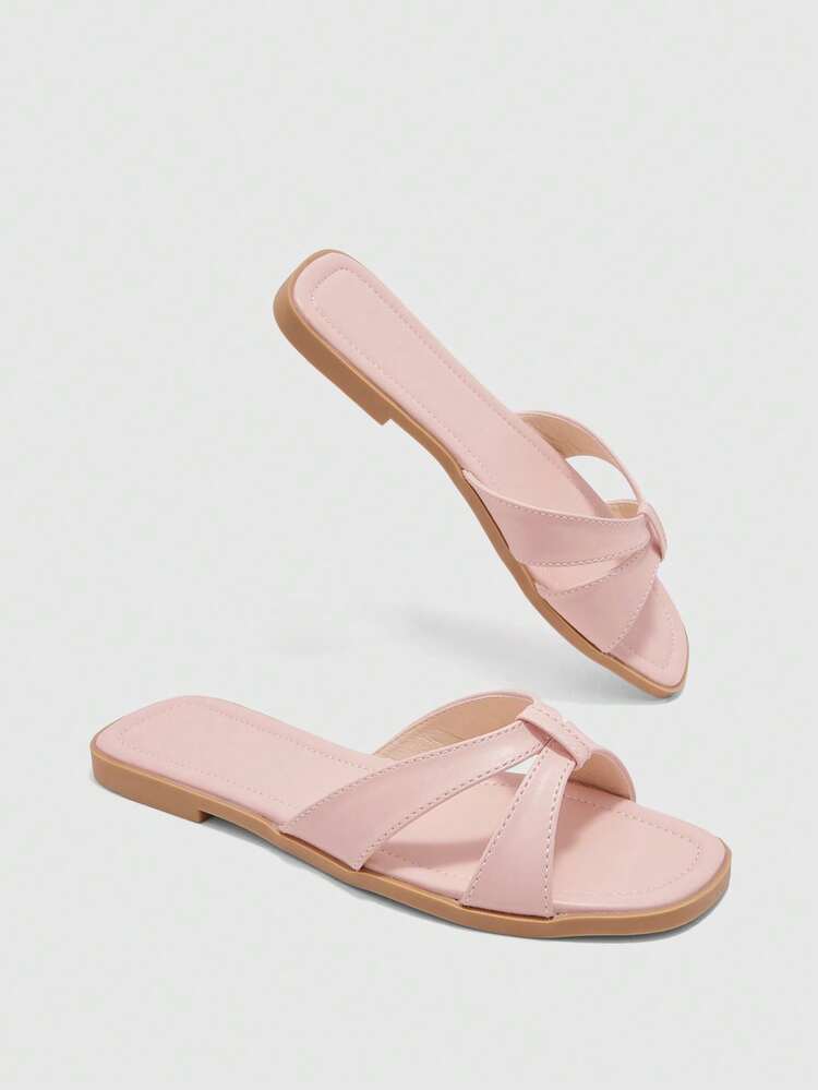 CUCCOO CHICEST Women's Casual Flat Sandals, Comfortable Open Toe Beach/Street Wear Slippers, Summer/Autumn Spring Shoes Summer Shoes