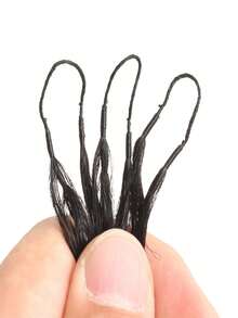 Boho Braids Kinky Straight Human Hair Crochet Braids Extensions Pre-Separated Invisible Remy Hair Bundles With Loop Knotless For Braiding - SNatural - View 9