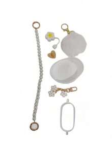 Ensemble d'accessoires pour Tumbler 40oz Compatible avec couvercle avec paille isolé Accessoires de protection en silicone Charms décoratifs Tasse étanche pour voyages, bureau, gym, activités extérieures Accessoires pour Tumbler Décoration de tasse Cadeau pour femmes Idées de cadeaux uniques - Multicolore - Voir 20