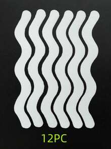 24pcs Anti Slip Shower Stickers Bathroom Anti-Slip Strip Peva Transparent Bathtub Anti-Slip Sticker Tape For Bathroom Tub Floor And Shower - White - View 11