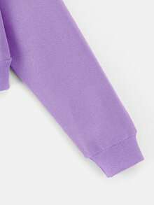 INAWLY Zipper Drawstring Thermal Hoodie Graduation,Back To School,Graduation,Teacher For Women,Back To School Fall Sweatshirt - Lilac Purple - View 4