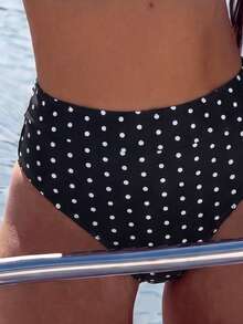 Swim Vcay 2026 Spring/Summer New Hot Girl Gorgeous Leopard Print Sexy Minimalist Sexy Swimsuit Two Pieces Bikini Set - Multicolor - View 3