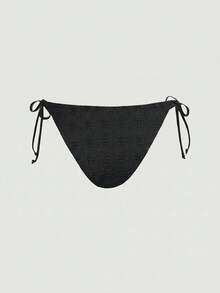 SHEIN MOD 女款度假海灘泳衣套裝 黑色 夏季 性感 - 黑色 - 查看 11