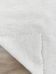 SHEIN PETITE CURVE Chaqueta casual de talla grande de unicolor para vacaciones - Blanco - Ver 8