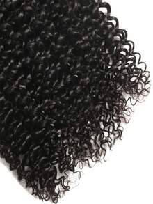 Boho Braids Kinky Curly 波希米亞風編髮 預分束羽毛鉤編人髮 隱形奇蹟結 小螺旋捲曲鉤編髮 100%人髮接髮 - SNatural - 查看 4