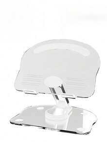 Teckwe 360° Rotating Acrylic Tablet Stand, Adjustable Phone Holder, Non-Slip Foldable Bracket, Compatible With Pro Air Mini, Fits 4.7-13 Inch Devices - View 8