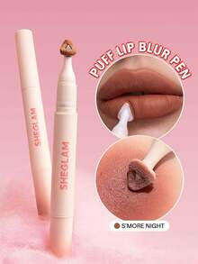 SHEGLAM Marshmallow Puff 唇部暈染筆-524 S'More Night - 524 棉花糖之夜 - 查看 1